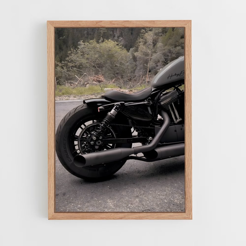 Poster Métal Vintage – affiche Harley-Davidson (vue 4)